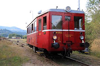 M 131.1053 počas obiehania súpravy v Banskej Štiavnici